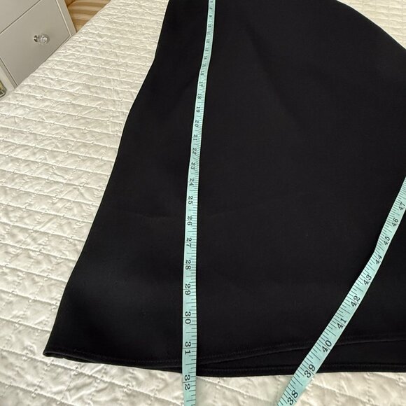 Hugo Boss Womens Black Belted Skirt Size 6 Elegant & Timeless - Picture 11 of 12